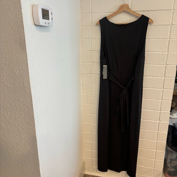 NWT Lane Bryant Sleeveless Mesh V-Neck Maxi Dress - Picture 6 of 8